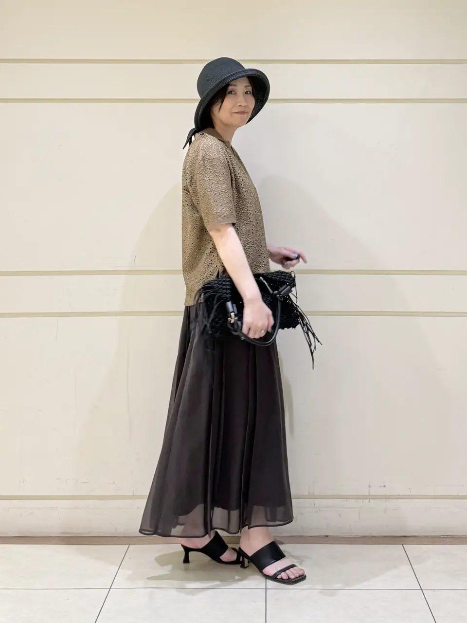 ONWARD CROSSET SELECT maruri コーディネート画像