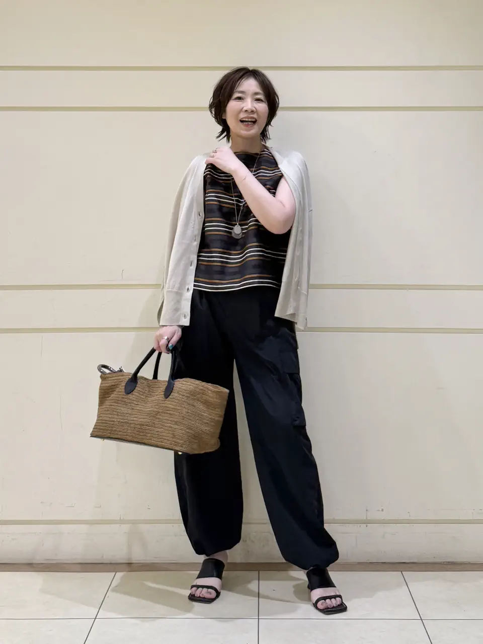 ONWARD CROSSET SELECT maruri コーディネート画像