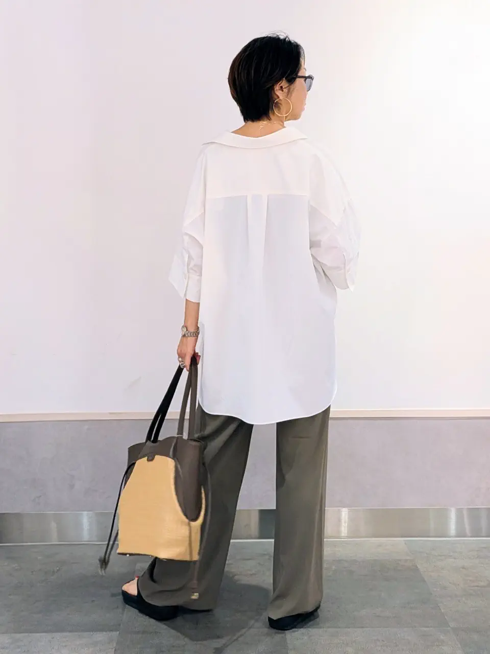 ONWARD CROSSET SELECT niwa コーディネート画像