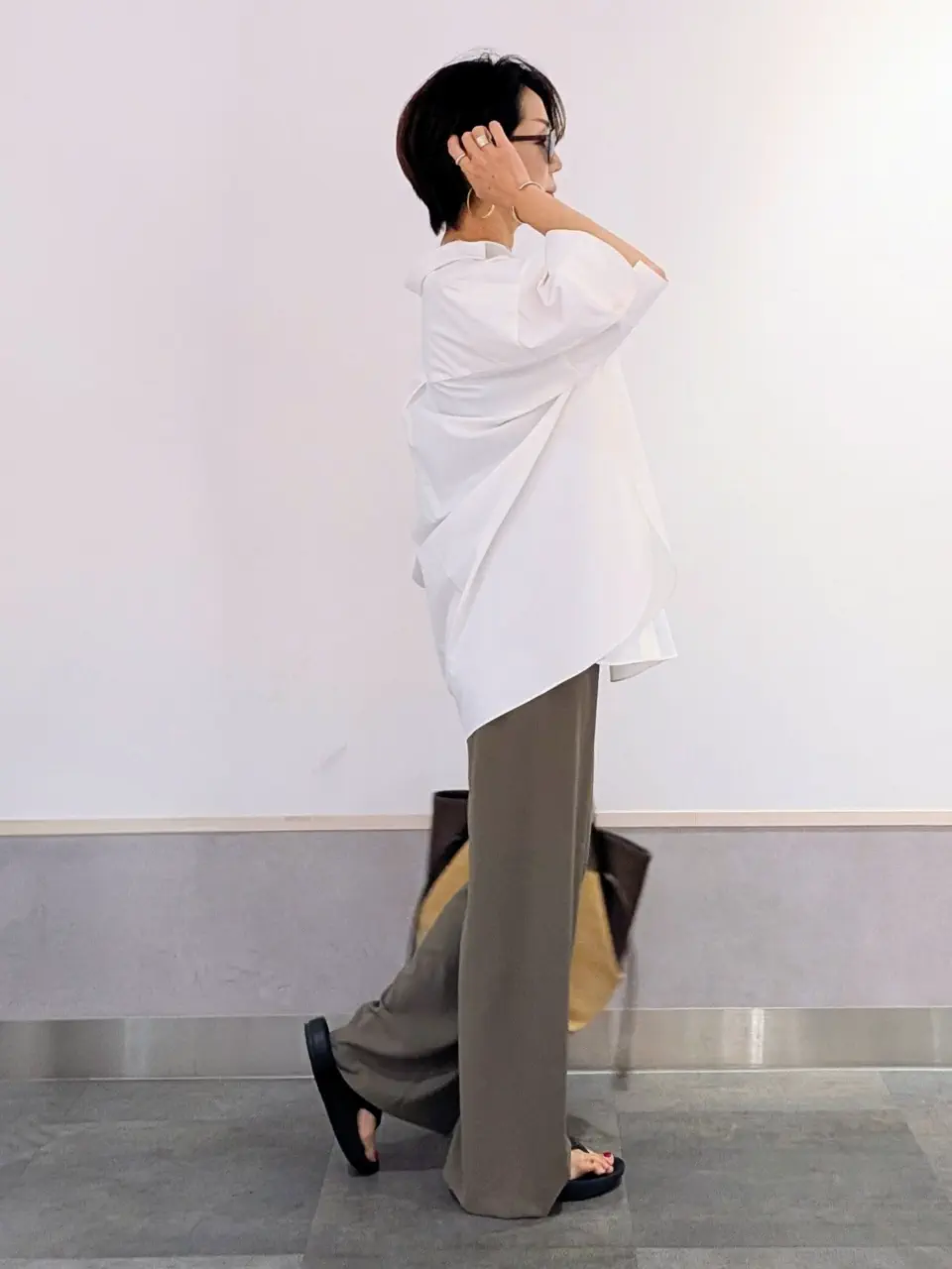ONWARD CROSSET SELECT niwa コーディネート画像