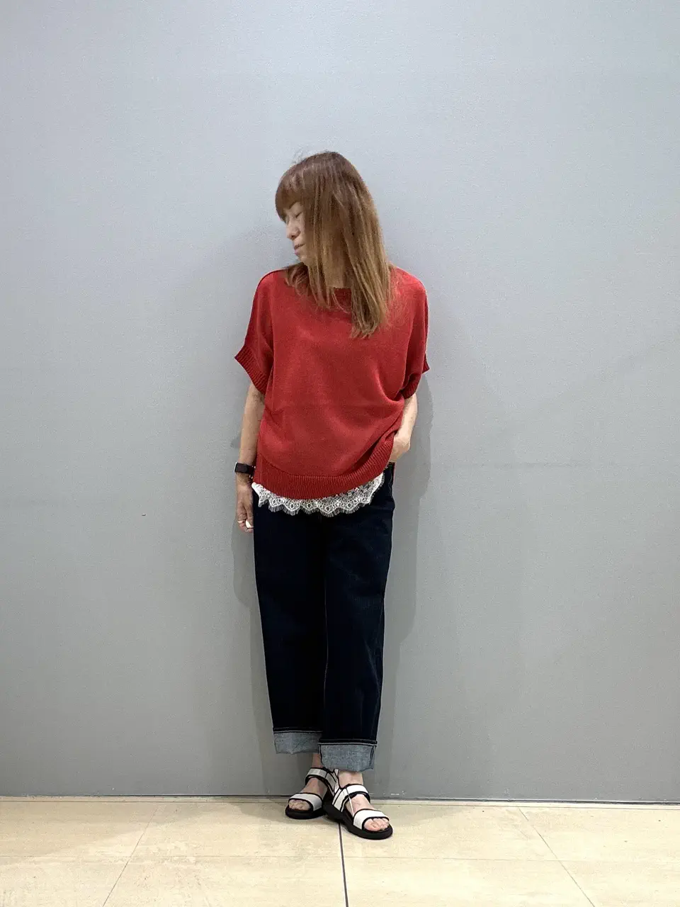 ONWARD CROSSET SELECT J.D コーディネート画像