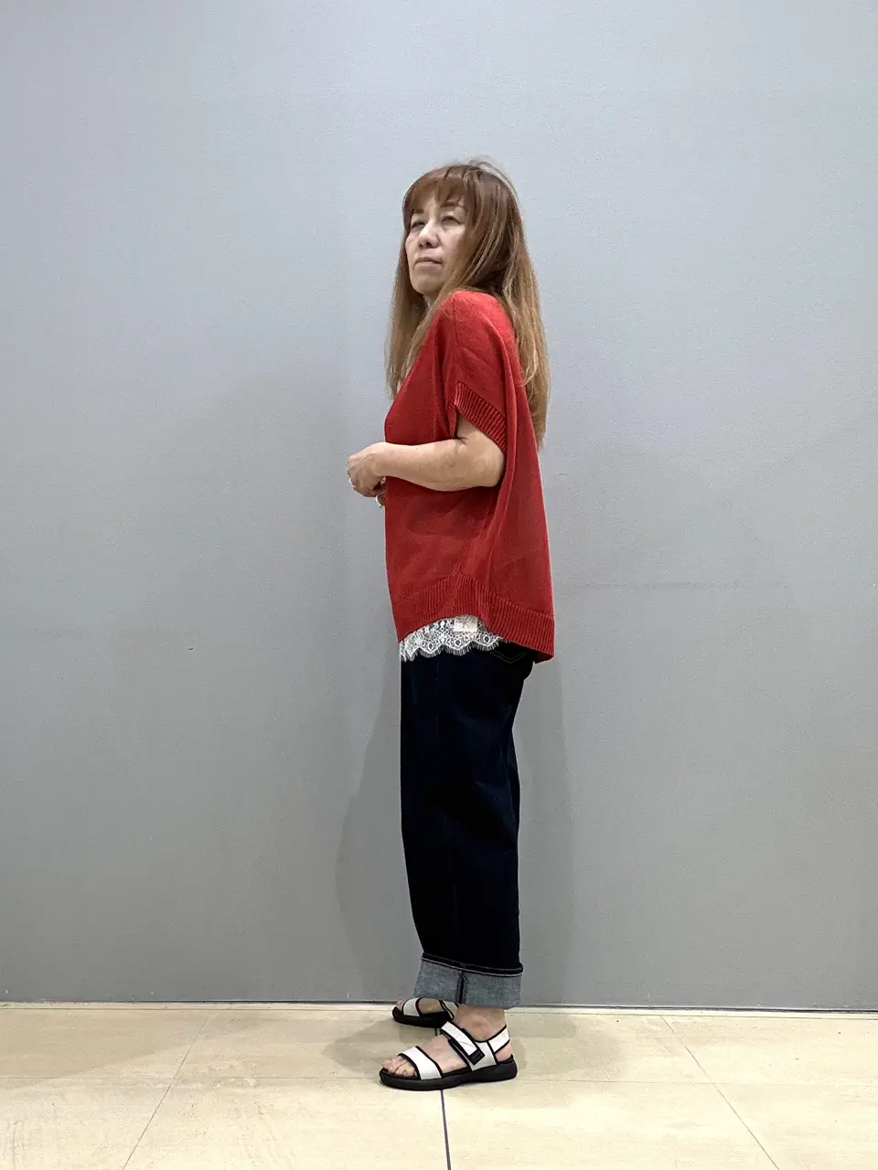 ONWARD CROSSET SELECT J.D コーディネート画像