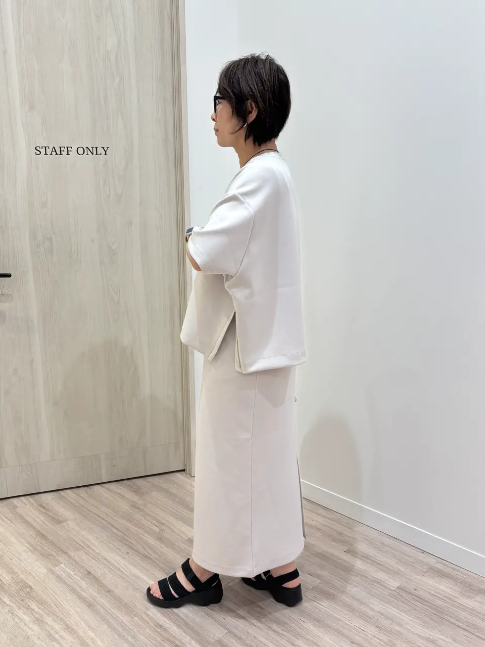ONWARD CROSSET SELECT 長尾 コーディネート画像
