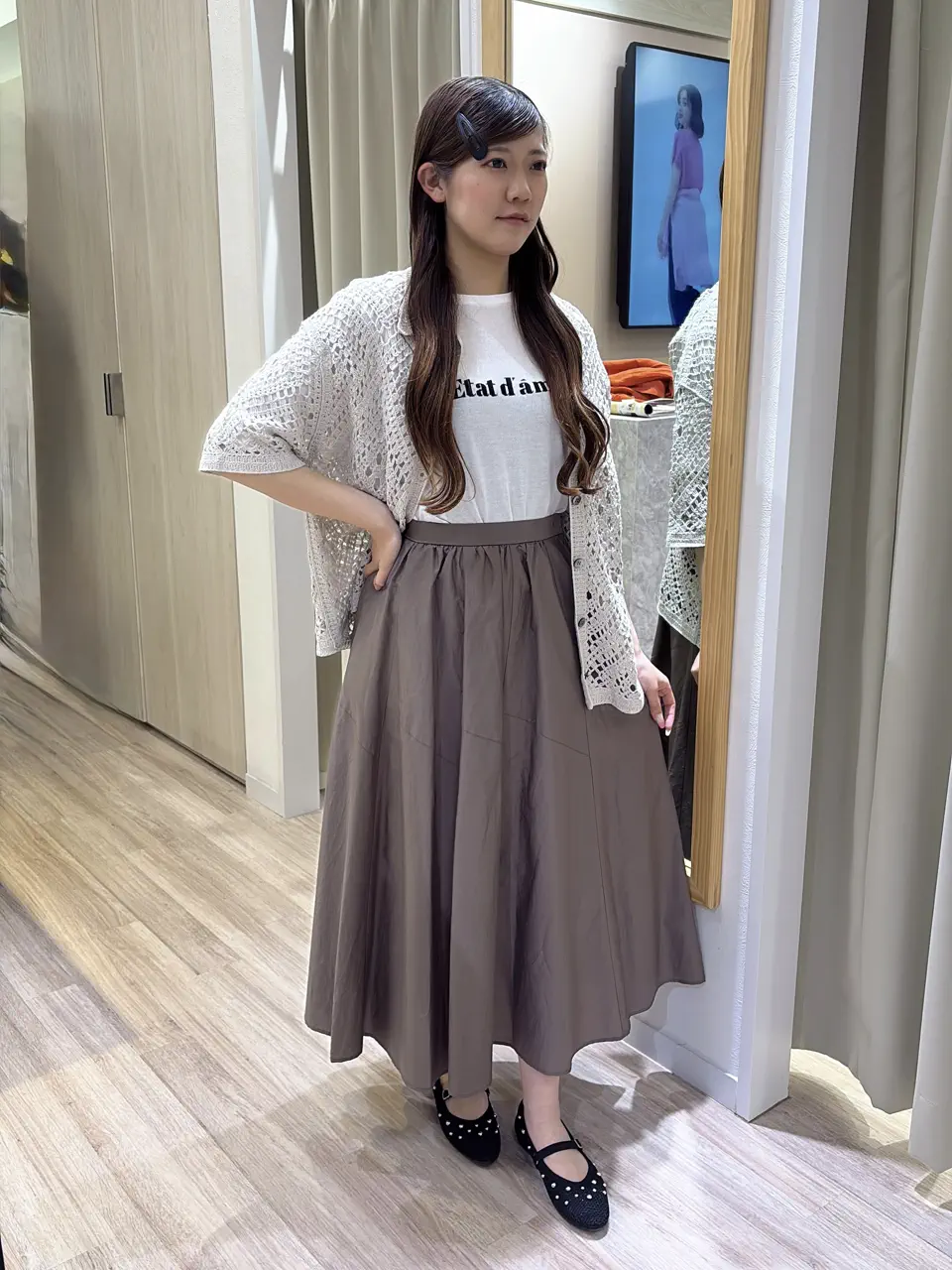 ONWARD CROSSET SELECT 柏原 コーディネート画像