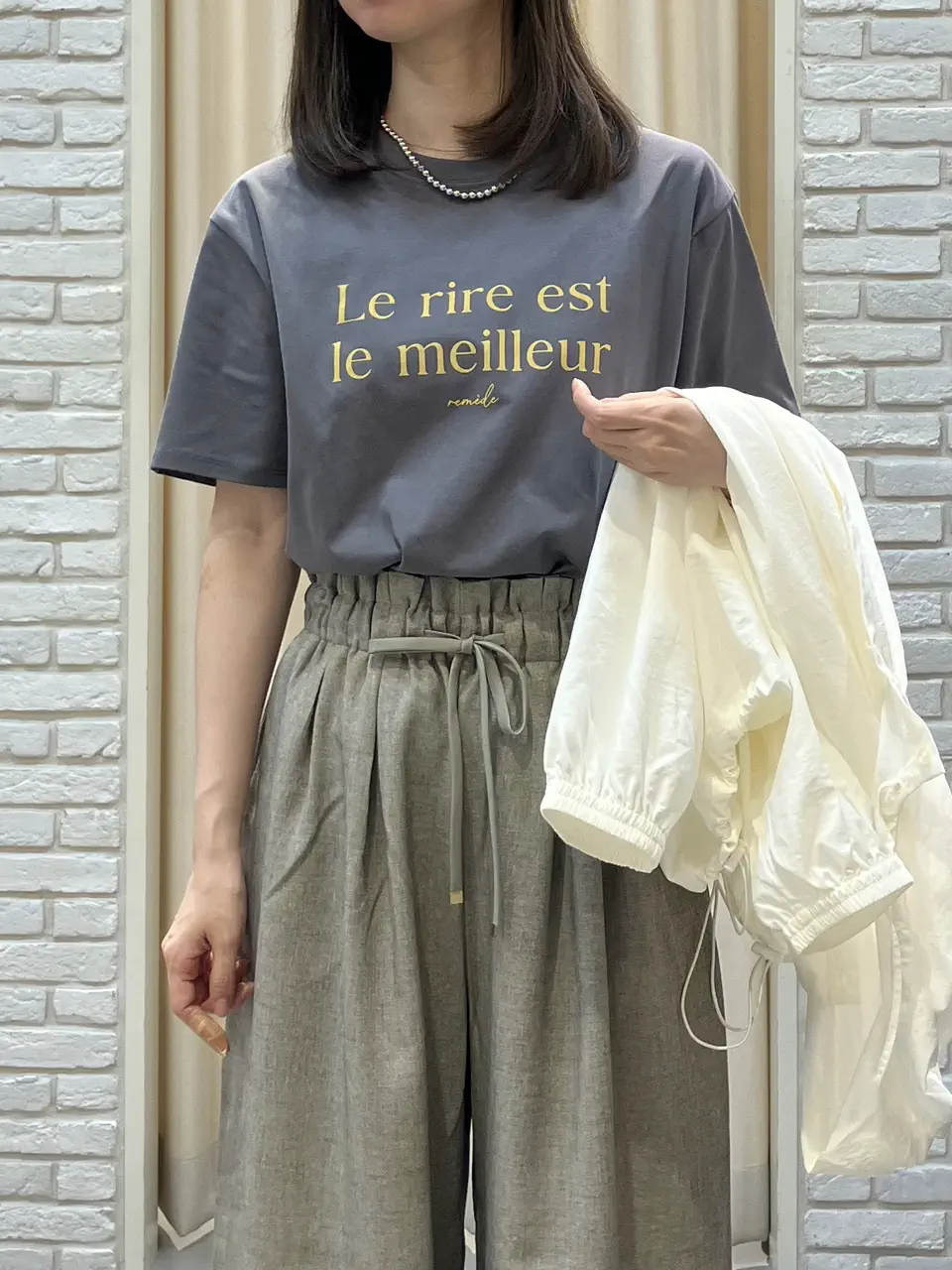 ONWARD CROSSET SELECT 檀 コーディネート画像