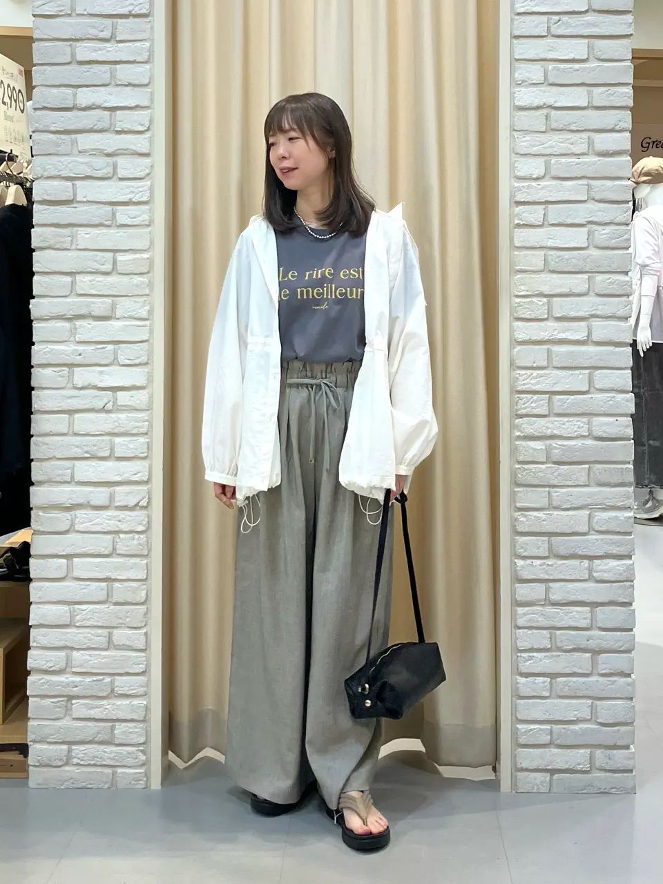 ONWARD CROSSET SELECT 檀 コーディネート画像