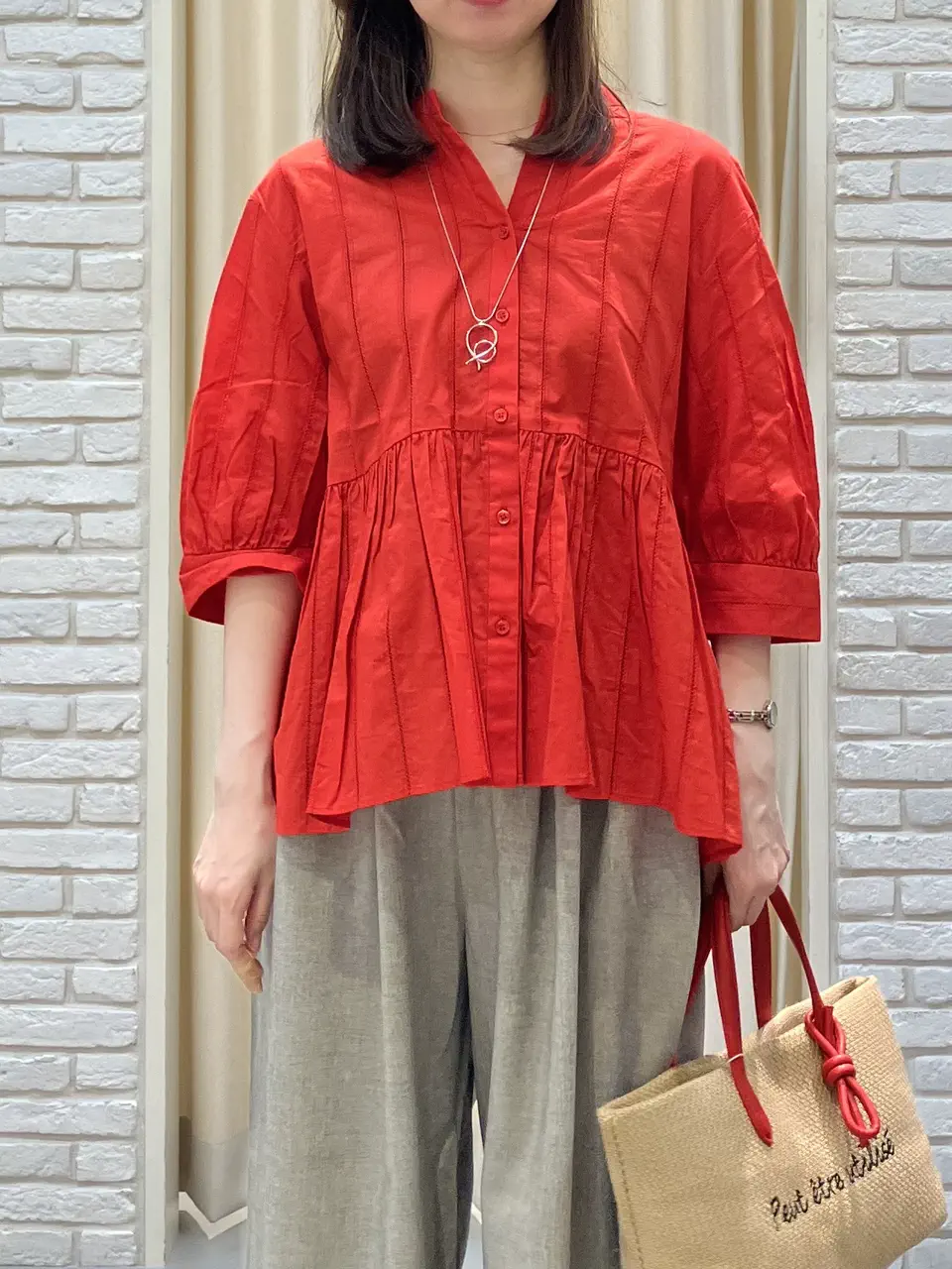 ONWARD CROSSET SELECT 檀 コーディネート画像