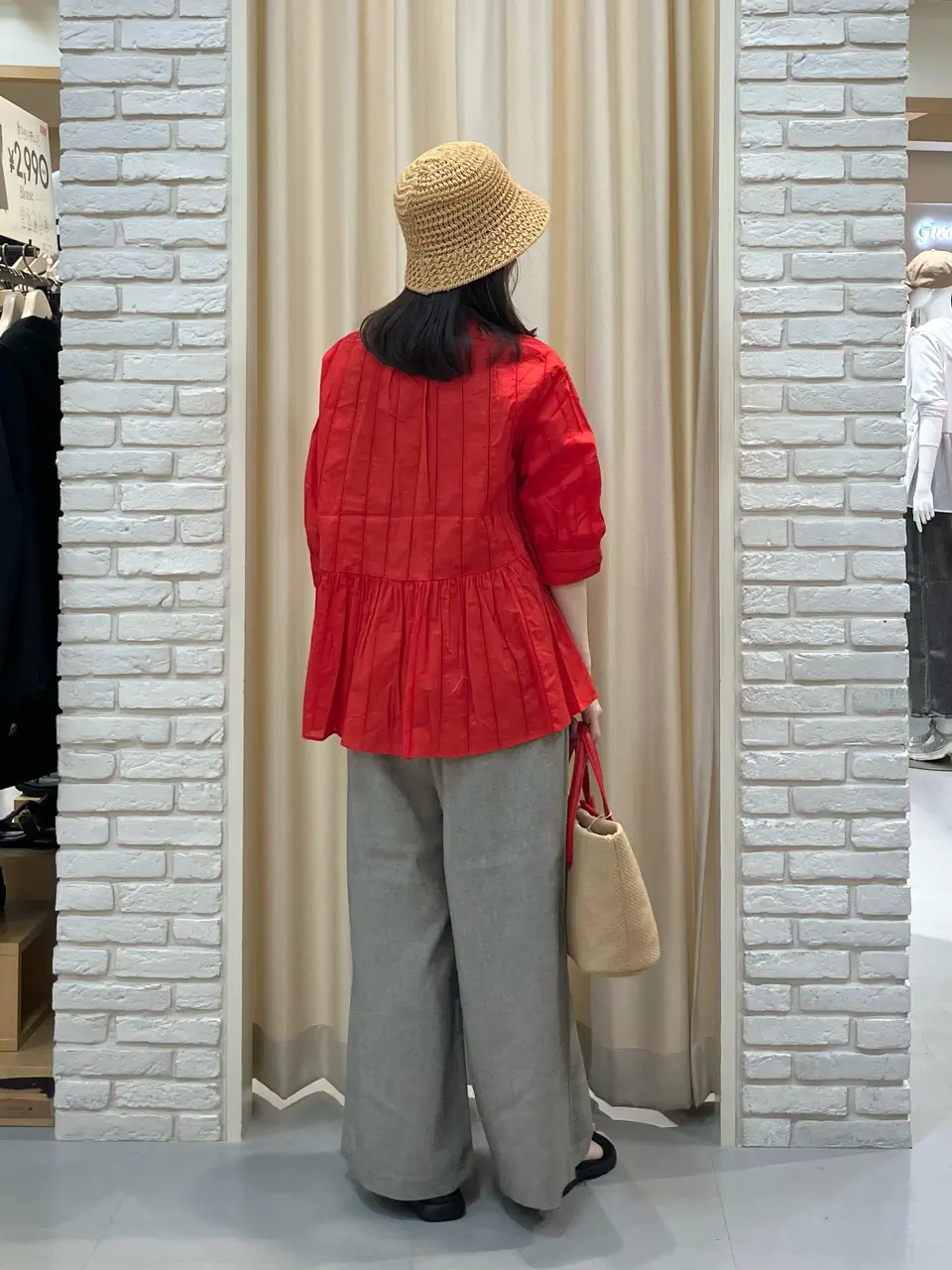 ONWARD CROSSET SELECT 檀 コーディネート画像