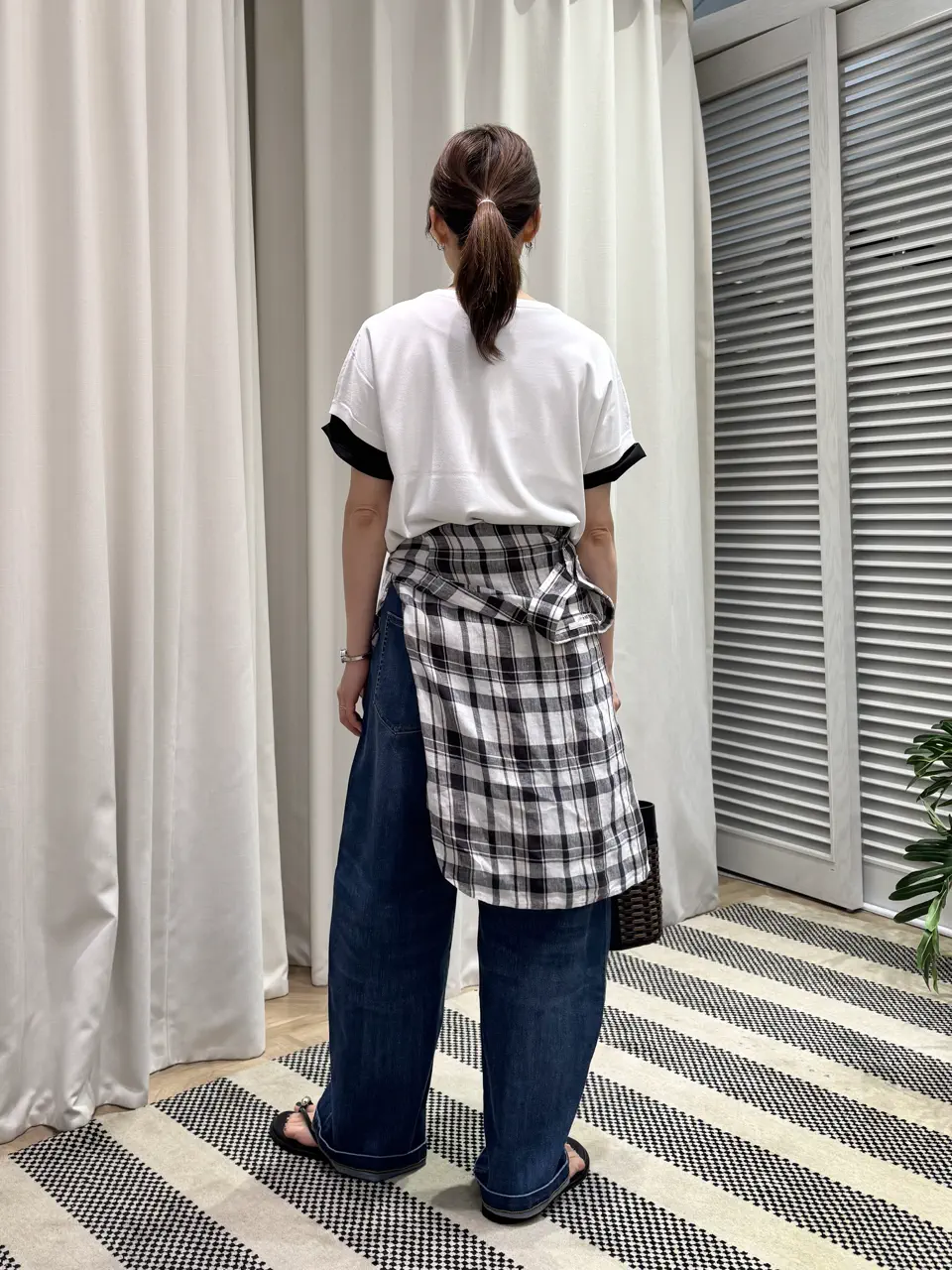 ONWARD CROSSET SELECT KURIYAMA コーディネート画像