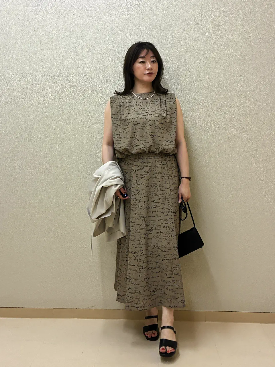 ONWARD CROSSET SELECT ハナ コーディネート画像