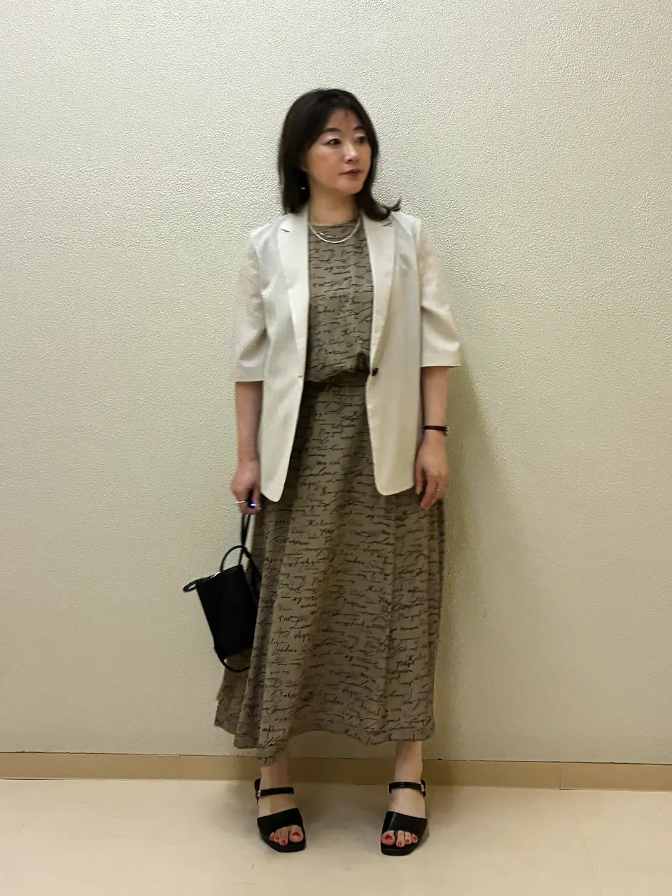 ONWARD CROSSET SELECT ハナ コーディネート画像