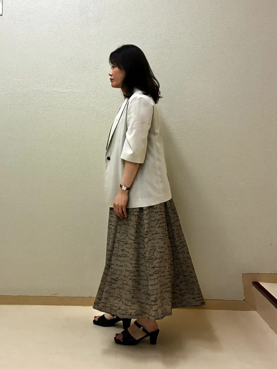 ONWARD CROSSET SELECT ハナ コーディネート画像