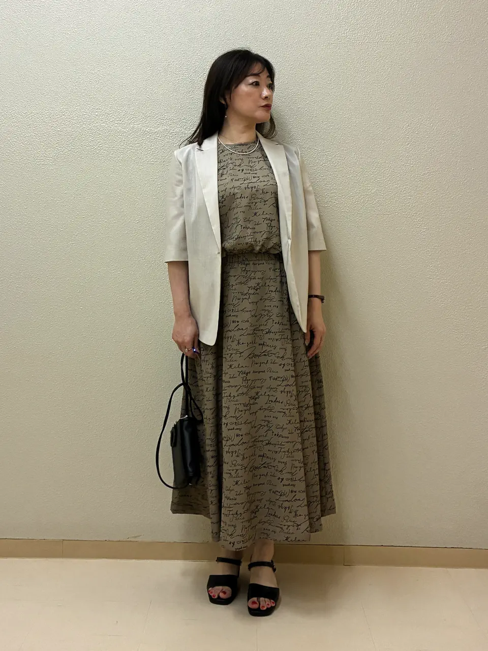 ONWARD CROSSET SELECT ハナ コーディネート画像