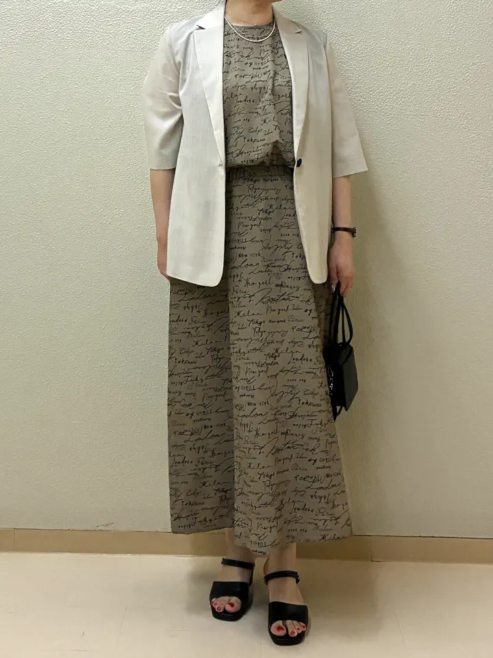 ONWARD CROSSET SELECT ハナ コーディネート画像