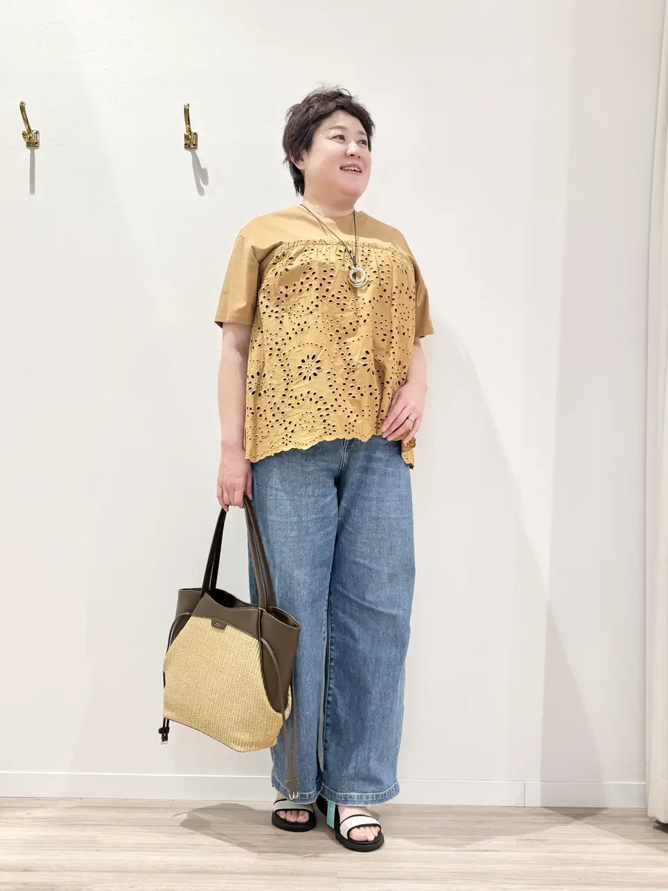ONWARD CROSSET SELECT 佐藤 コーディネート画像