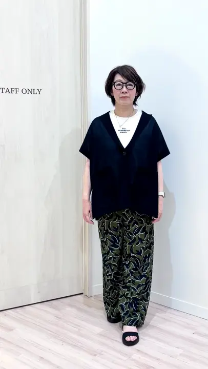 ONWARD CROSSET SELECT 長尾 コーディネート画像