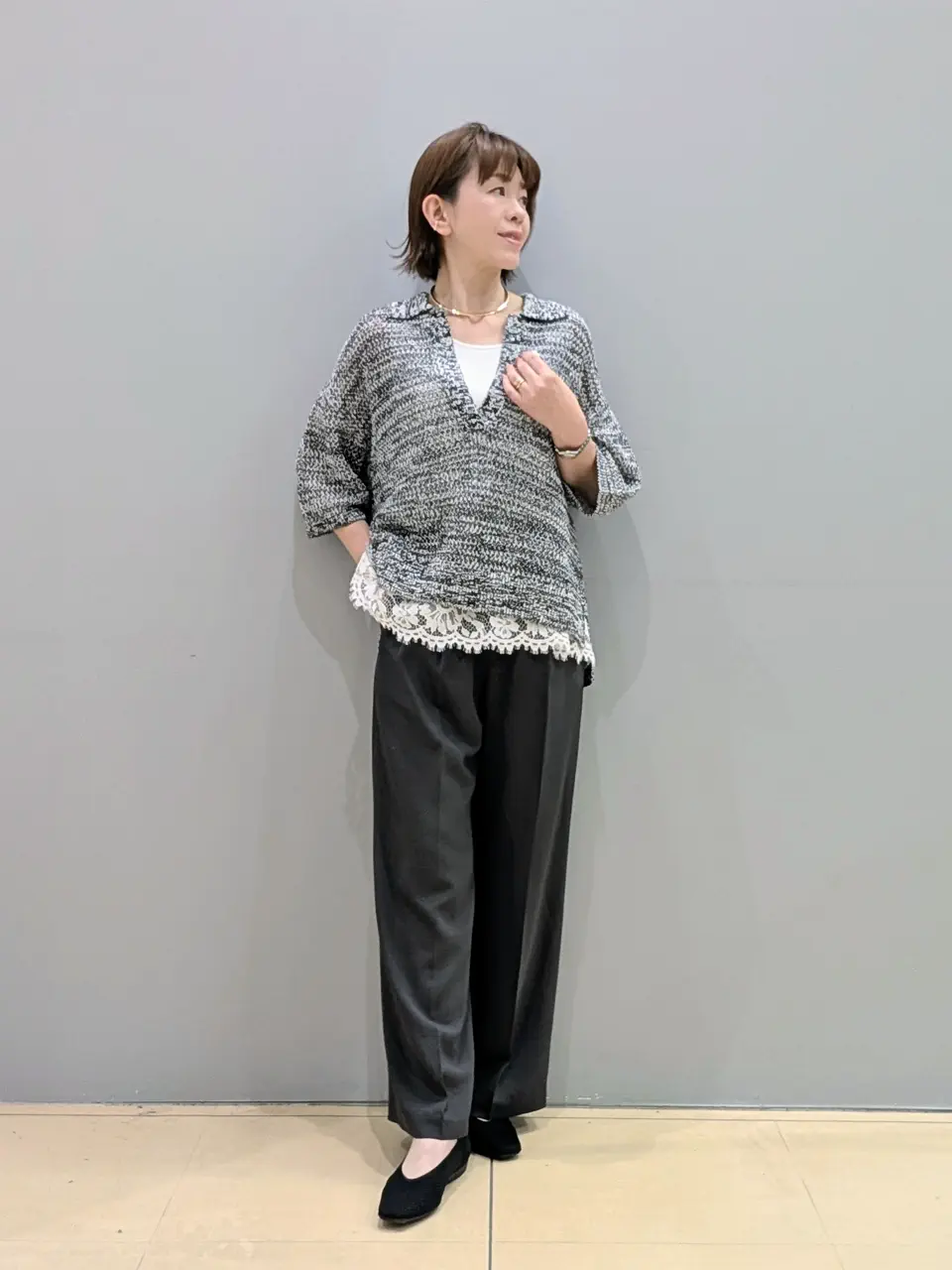 ONWARD CROSSET SELECT 見帆 コーディネート画像