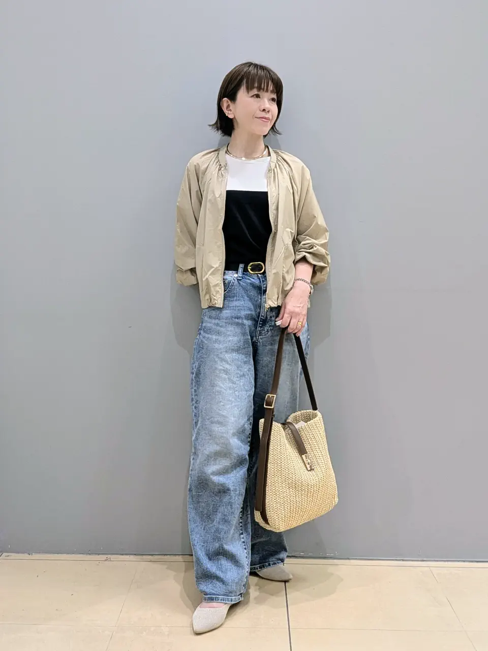 ONWARD CROSSET SELECT 見帆 コーディネート画像