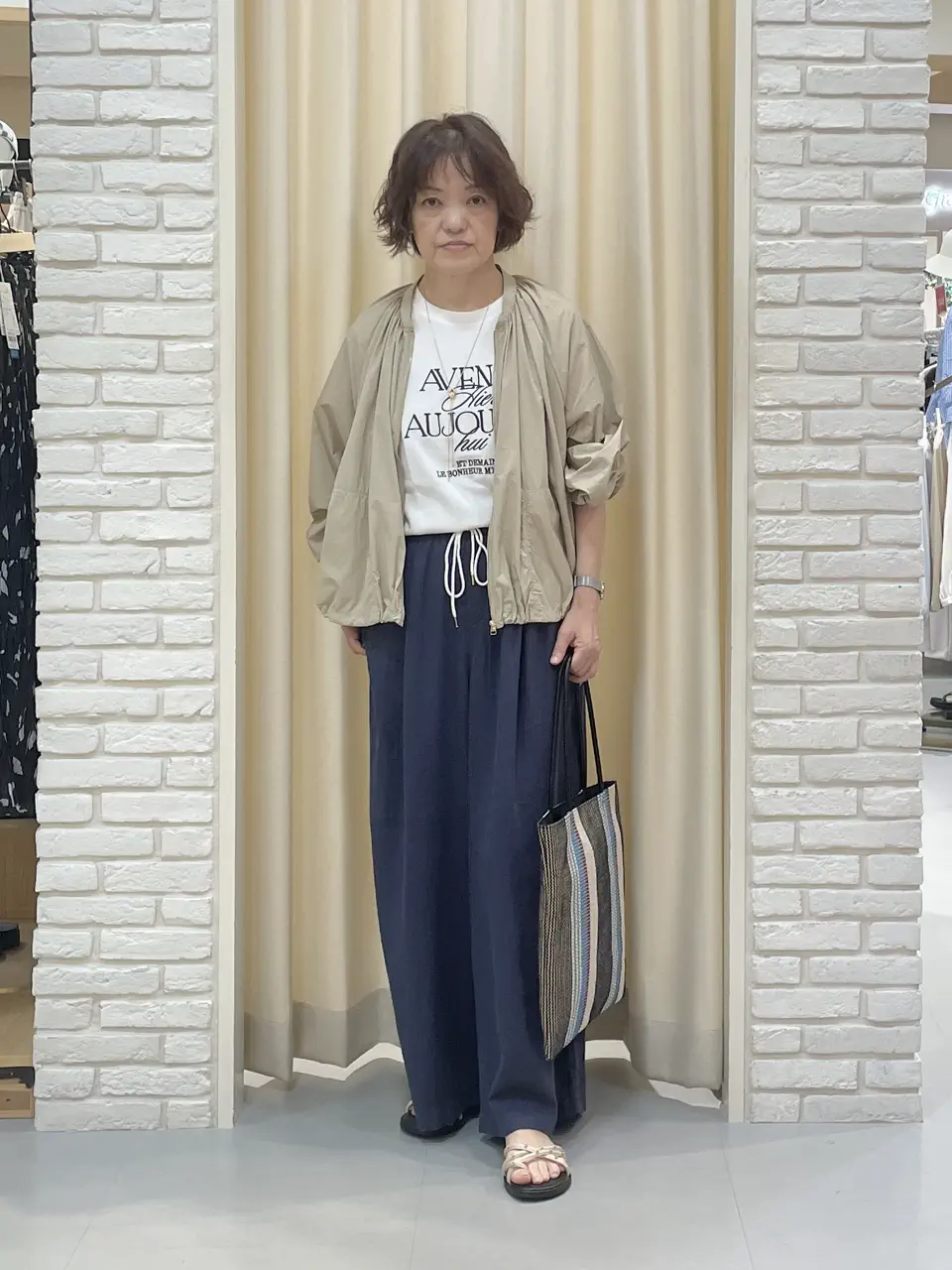ONWARD CROSSET SELECT TSUKI コーディネート画像