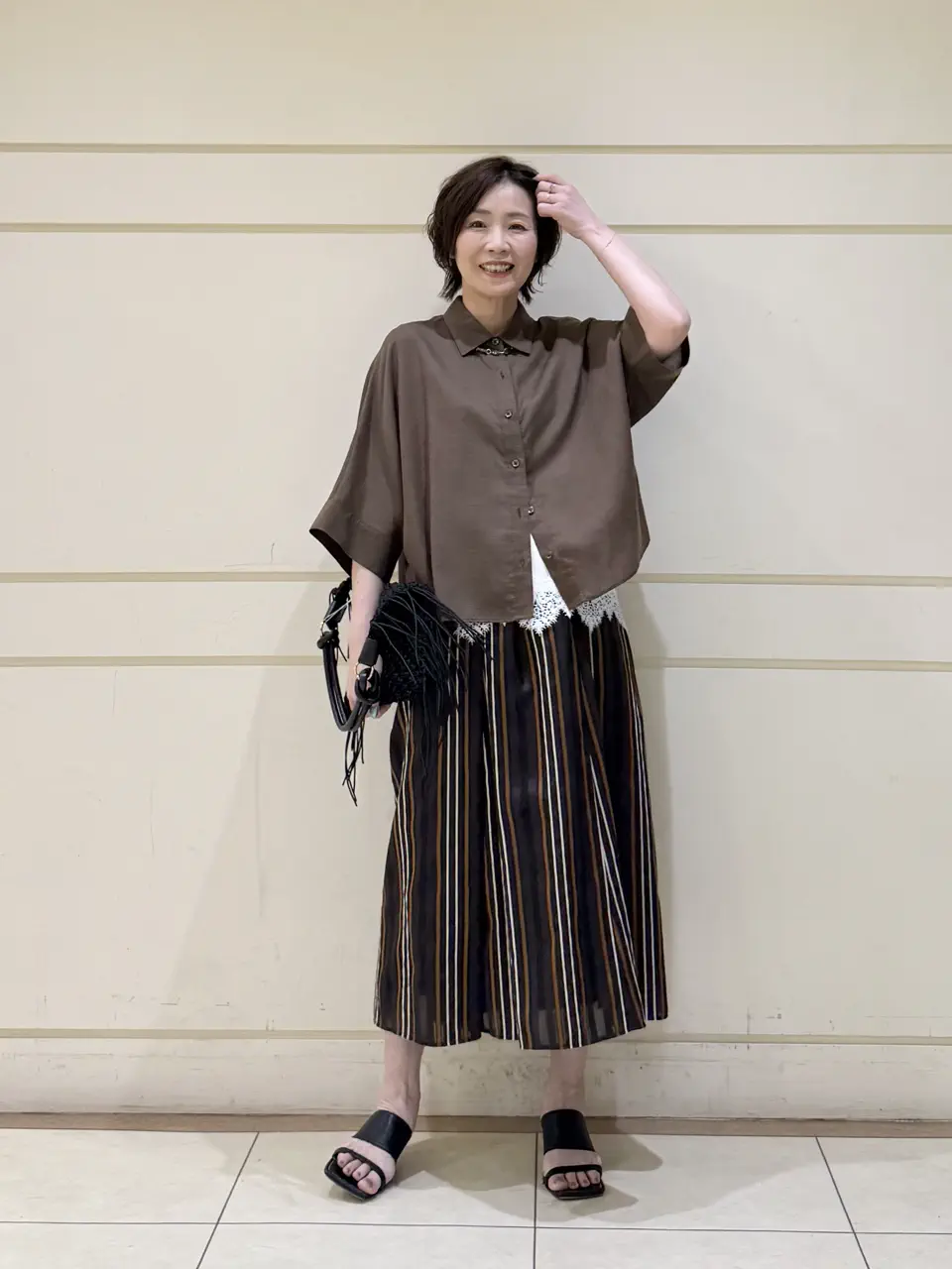 ONWARD CROSSET SELECT maruri コーディネート画像