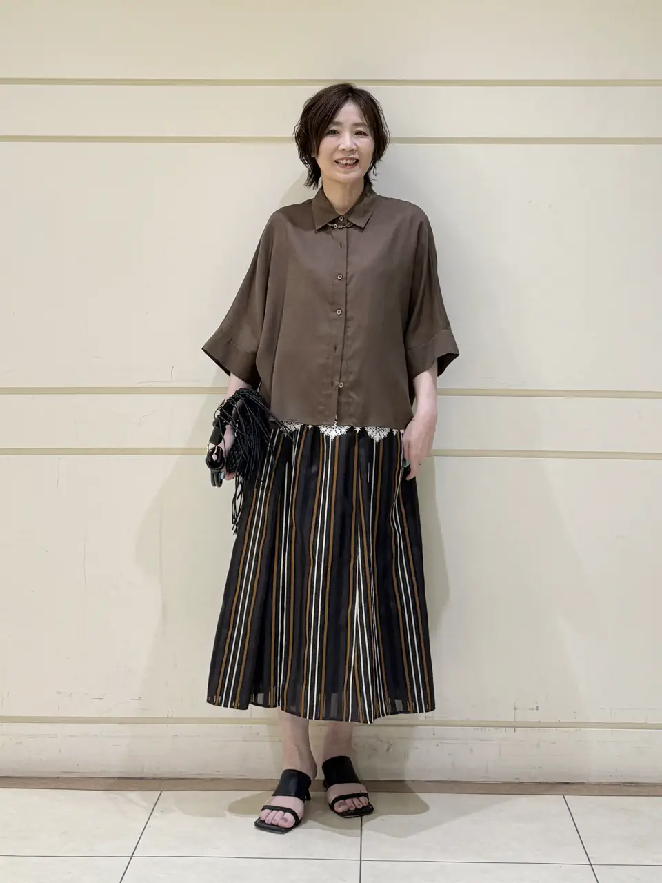 ONWARD CROSSET SELECT maruri コーディネート画像