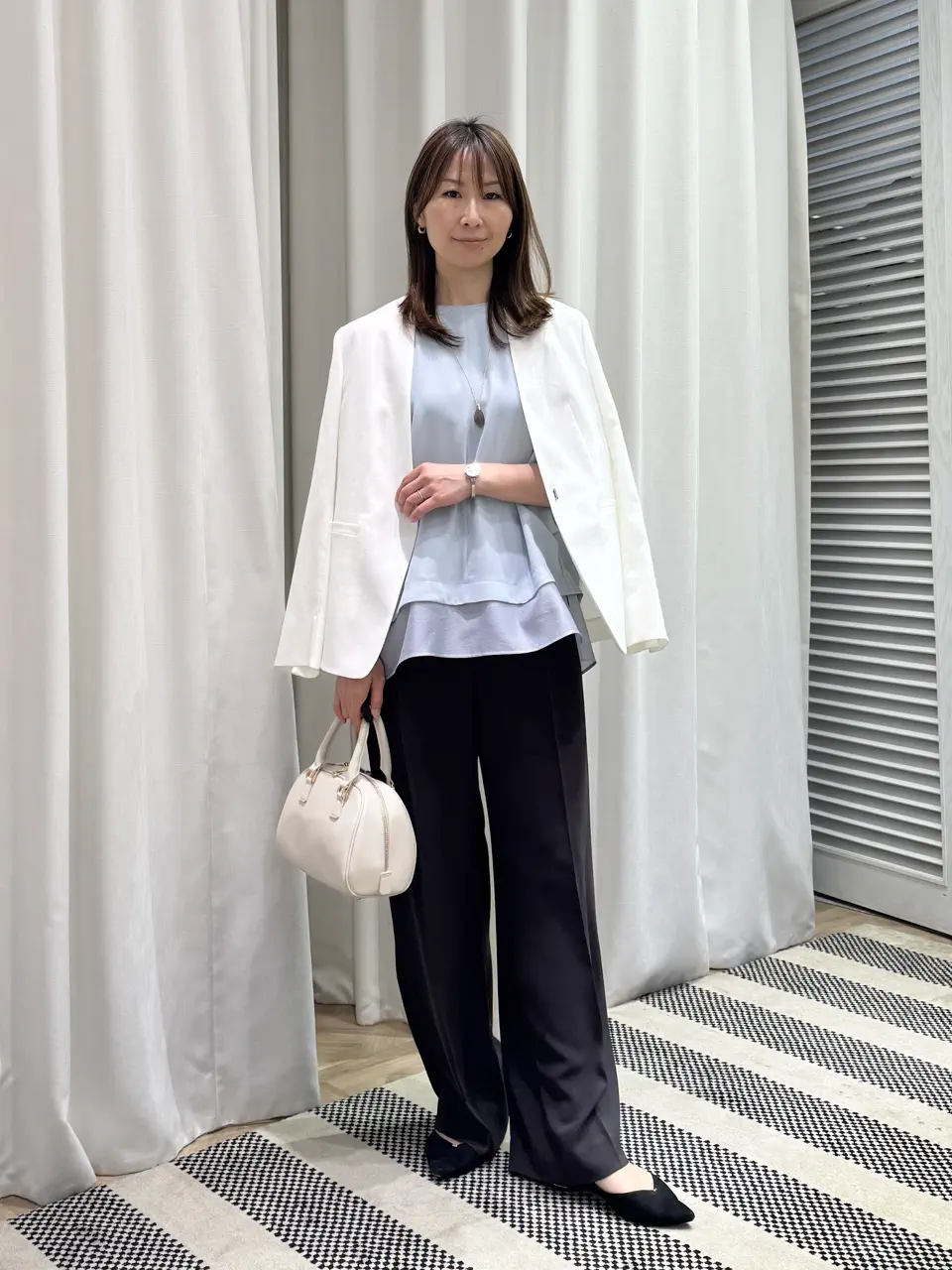 ONWARD CROSSET SELECT KURIYAMA コーディネート画像