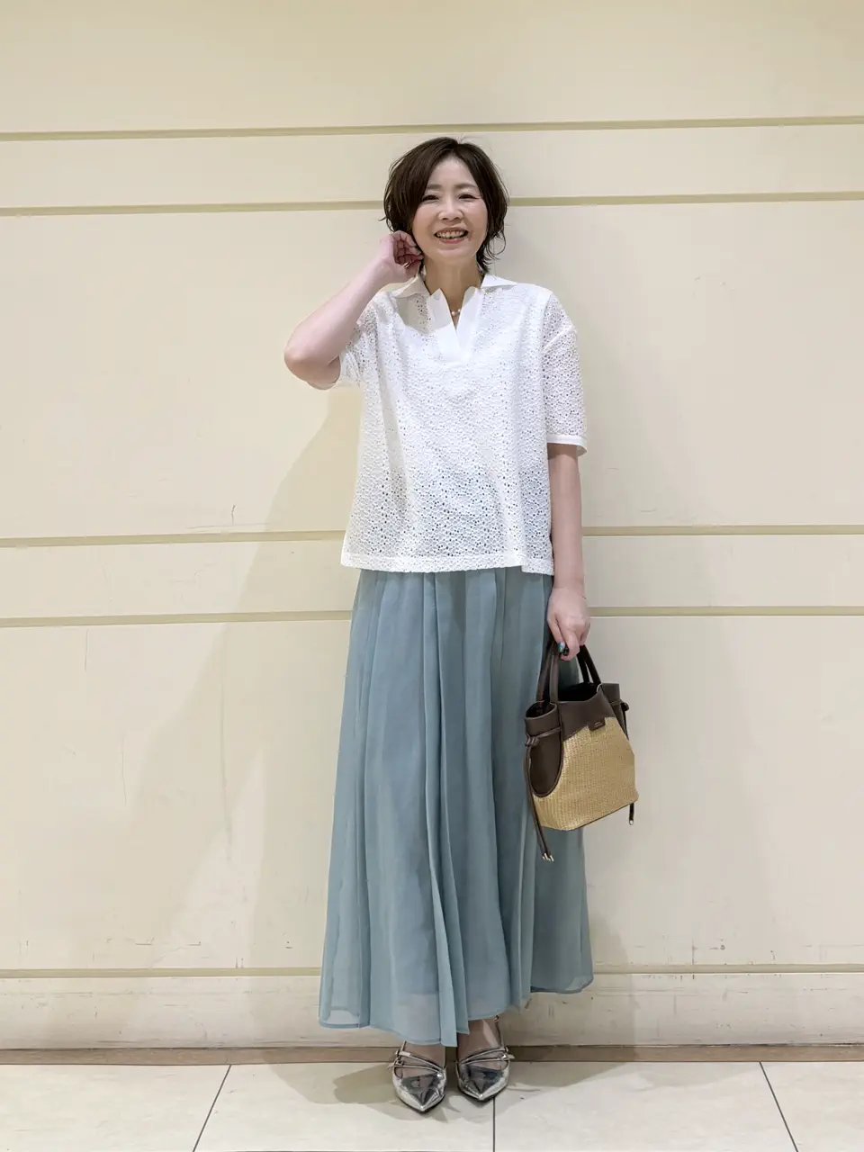 ONWARD CROSSET SELECT maruri コーディネート画像