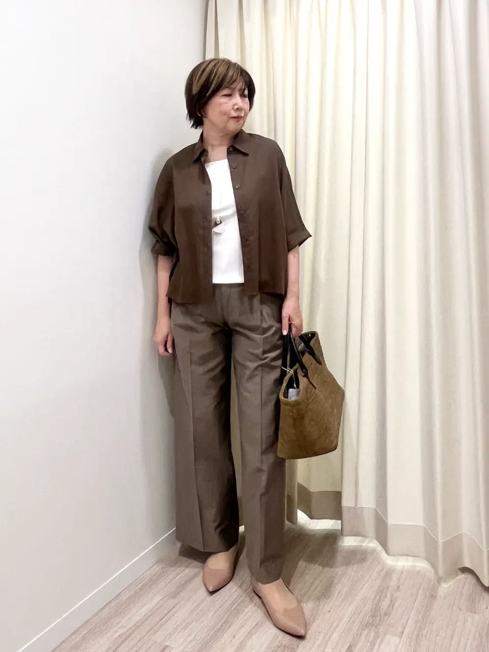 ONWARD CROSSET SELECT 吉川 コーディネート画像