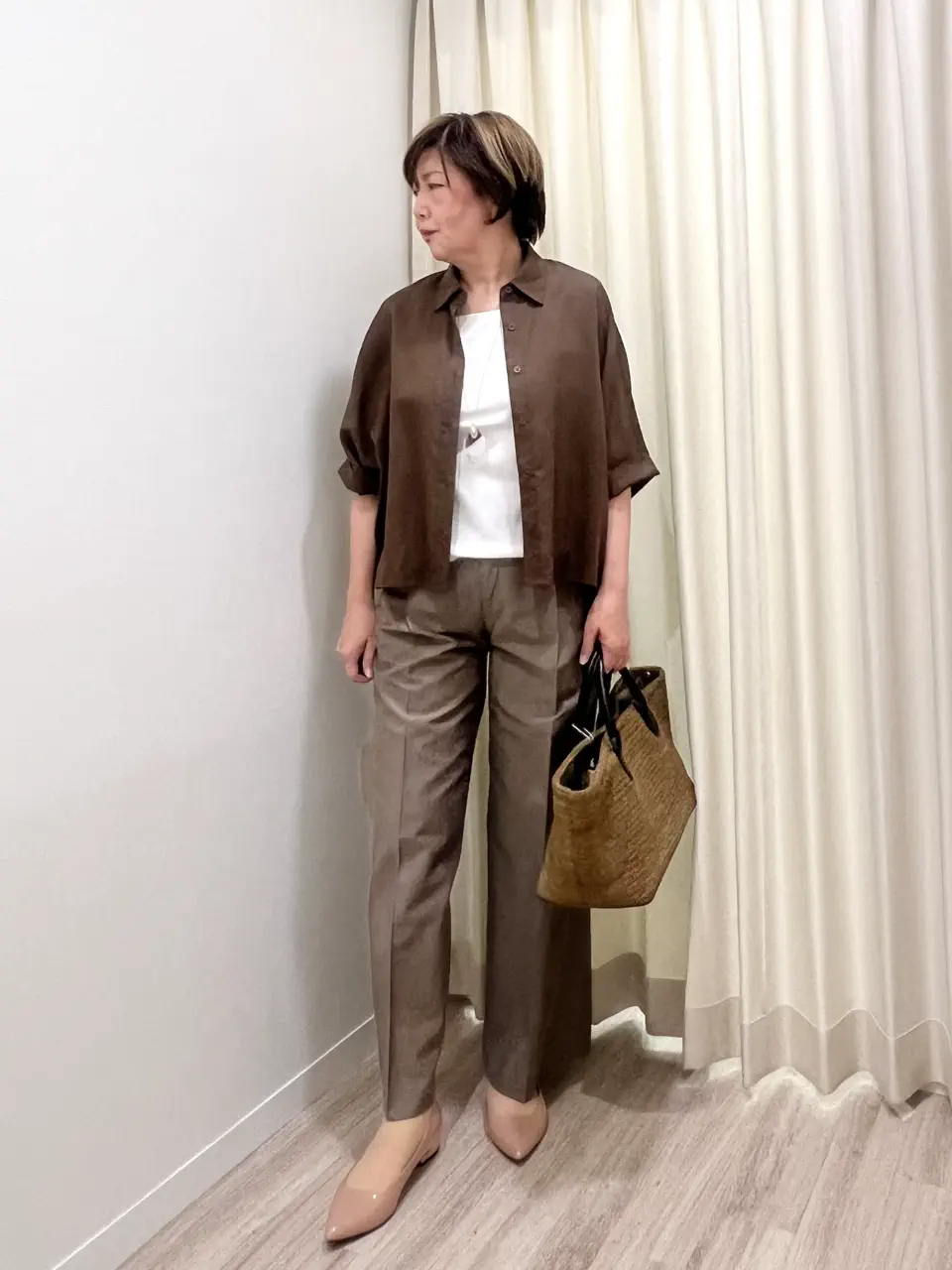 ONWARD CROSSET SELECT 吉川 コーディネート画像