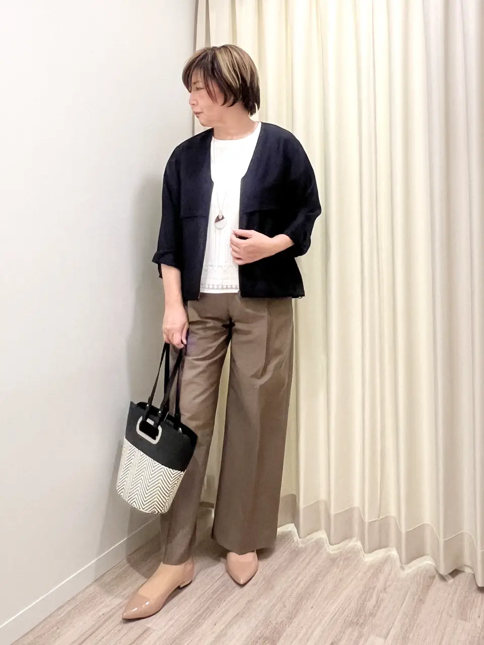 ONWARD CROSSET SELECT 吉川 コーディネート画像