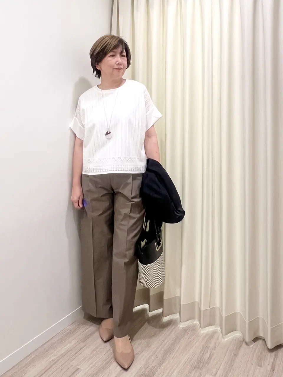 ONWARD CROSSET SELECT 吉川 コーディネート画像