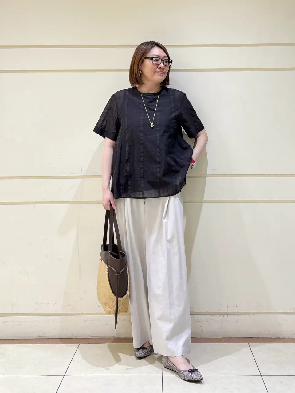 ONWARD CROSSET SELECT 山崎 コーディネート画像