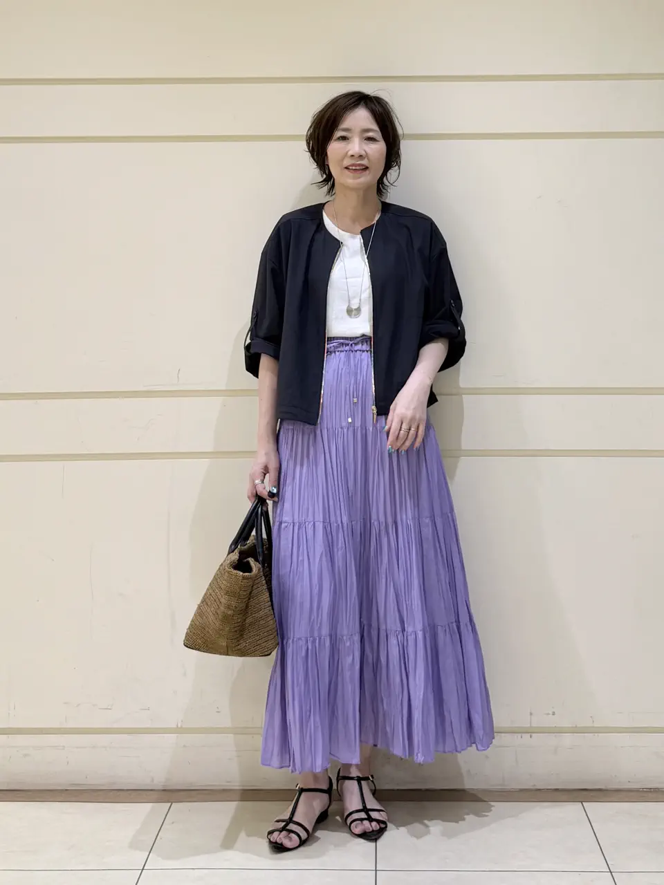 ONWARD CROSSET SELECT maruri コーディネート画像