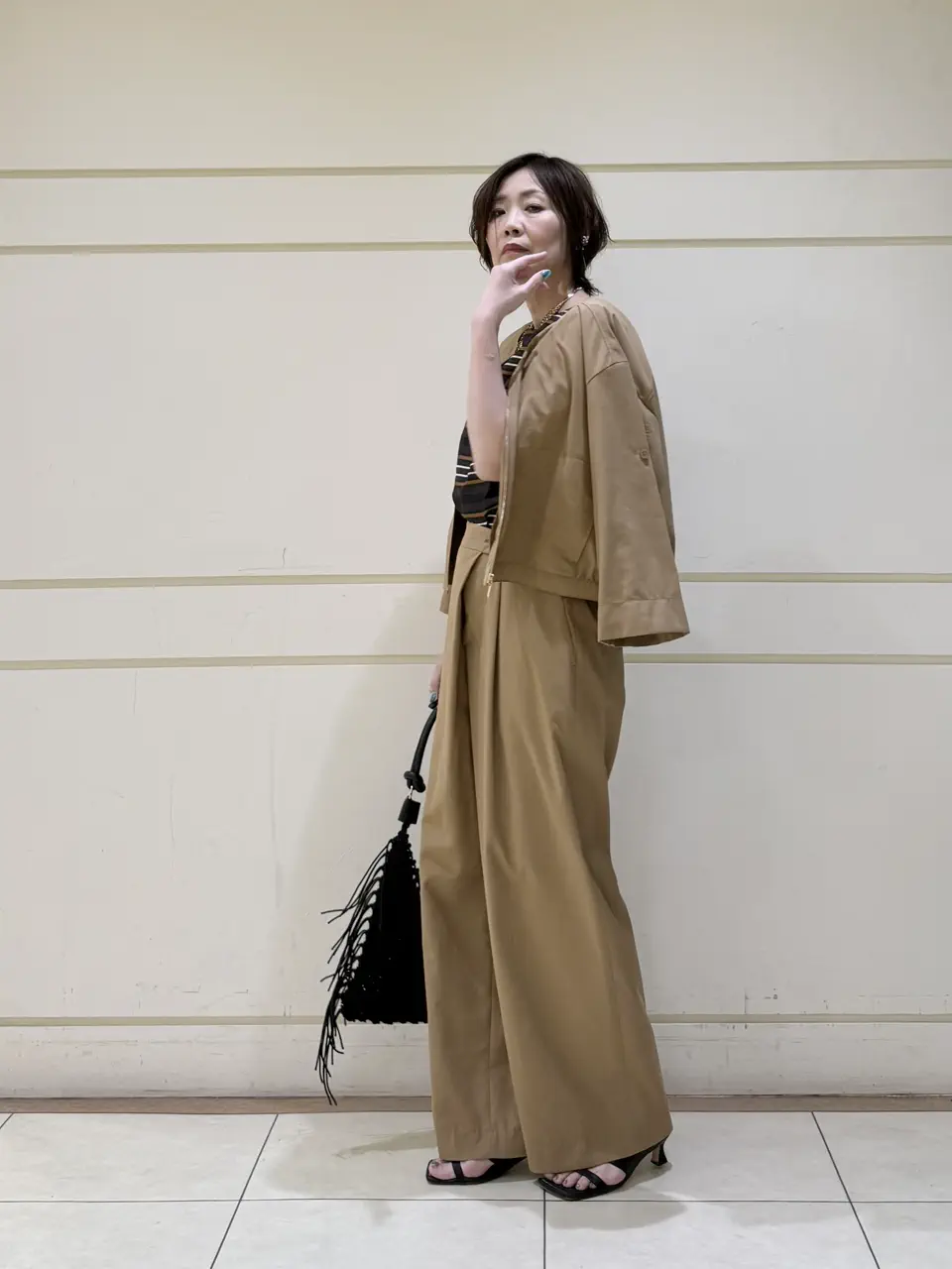 ONWARD CROSSET SELECT maruri コーディネート画像