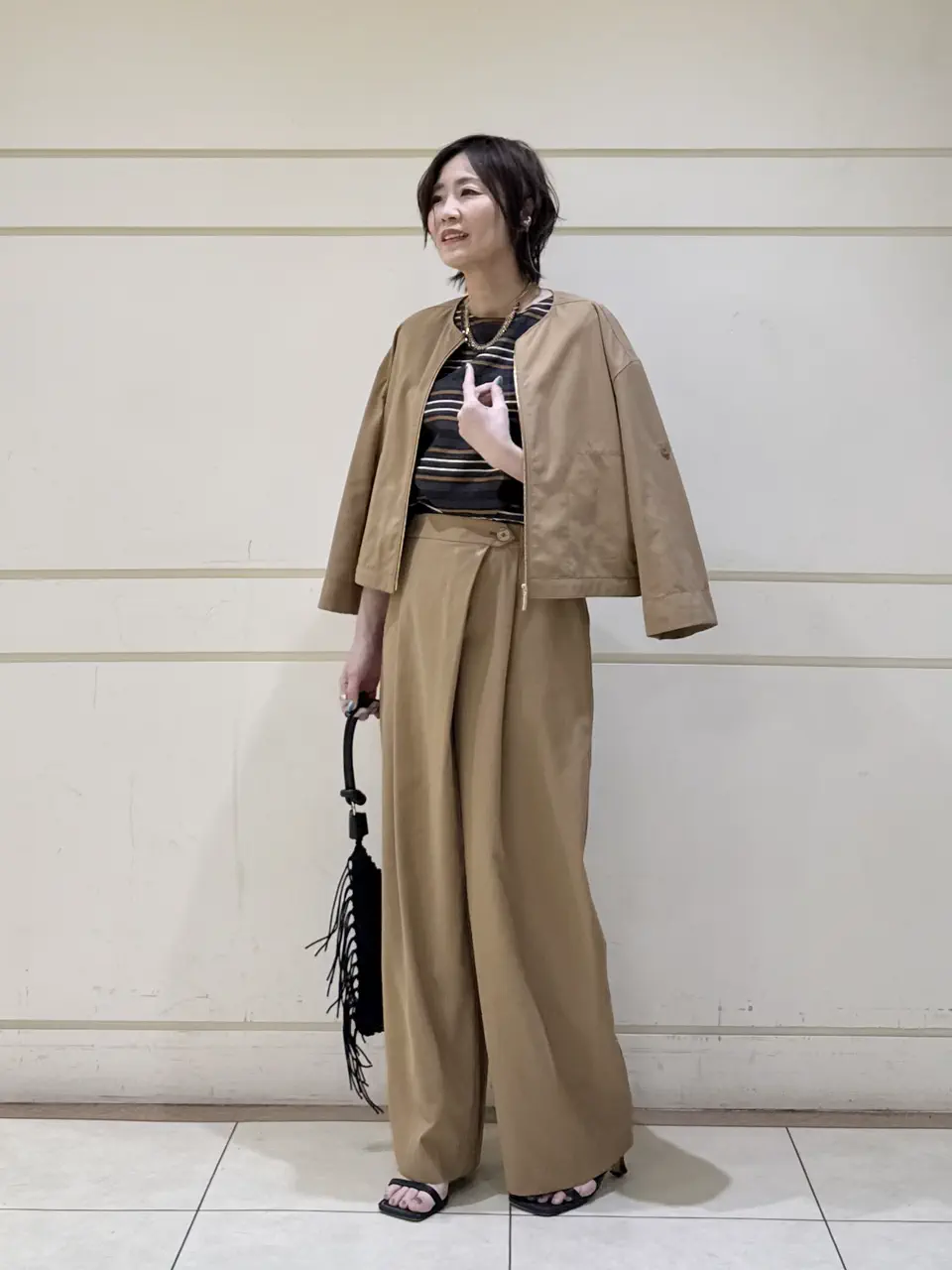 ONWARD CROSSET SELECT maruri コーディネート画像