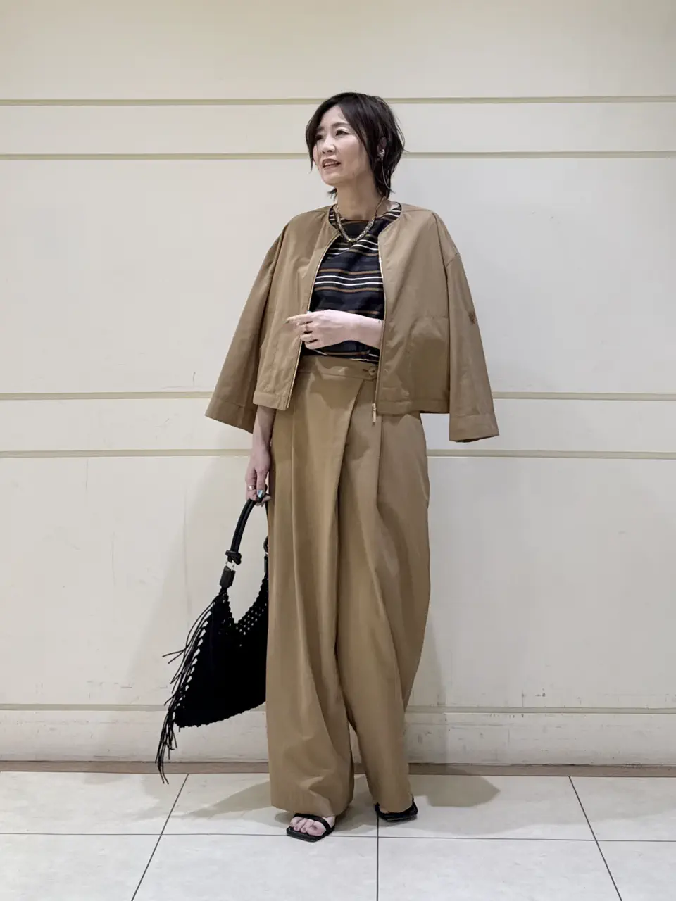 ONWARD CROSSET SELECT maruri コーディネート画像