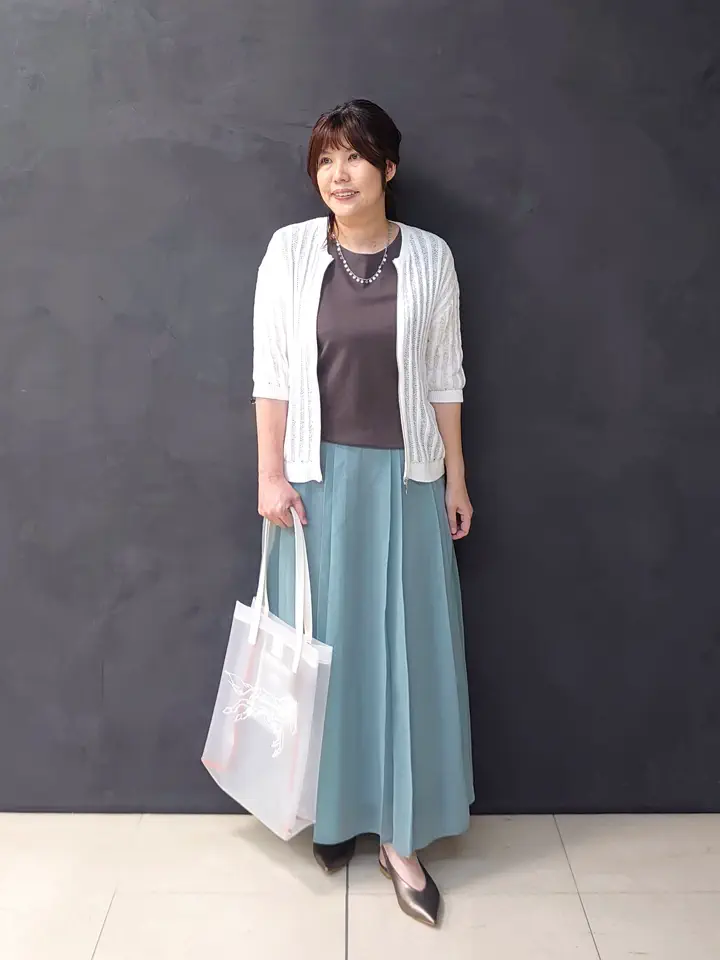 ONWARD CROSSET SELECT 森 コーディネート画像