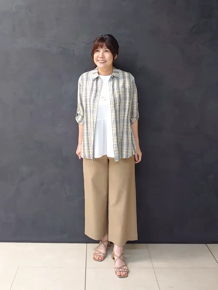 ONWARD CROSSET SELECT 森 コーディネート画像