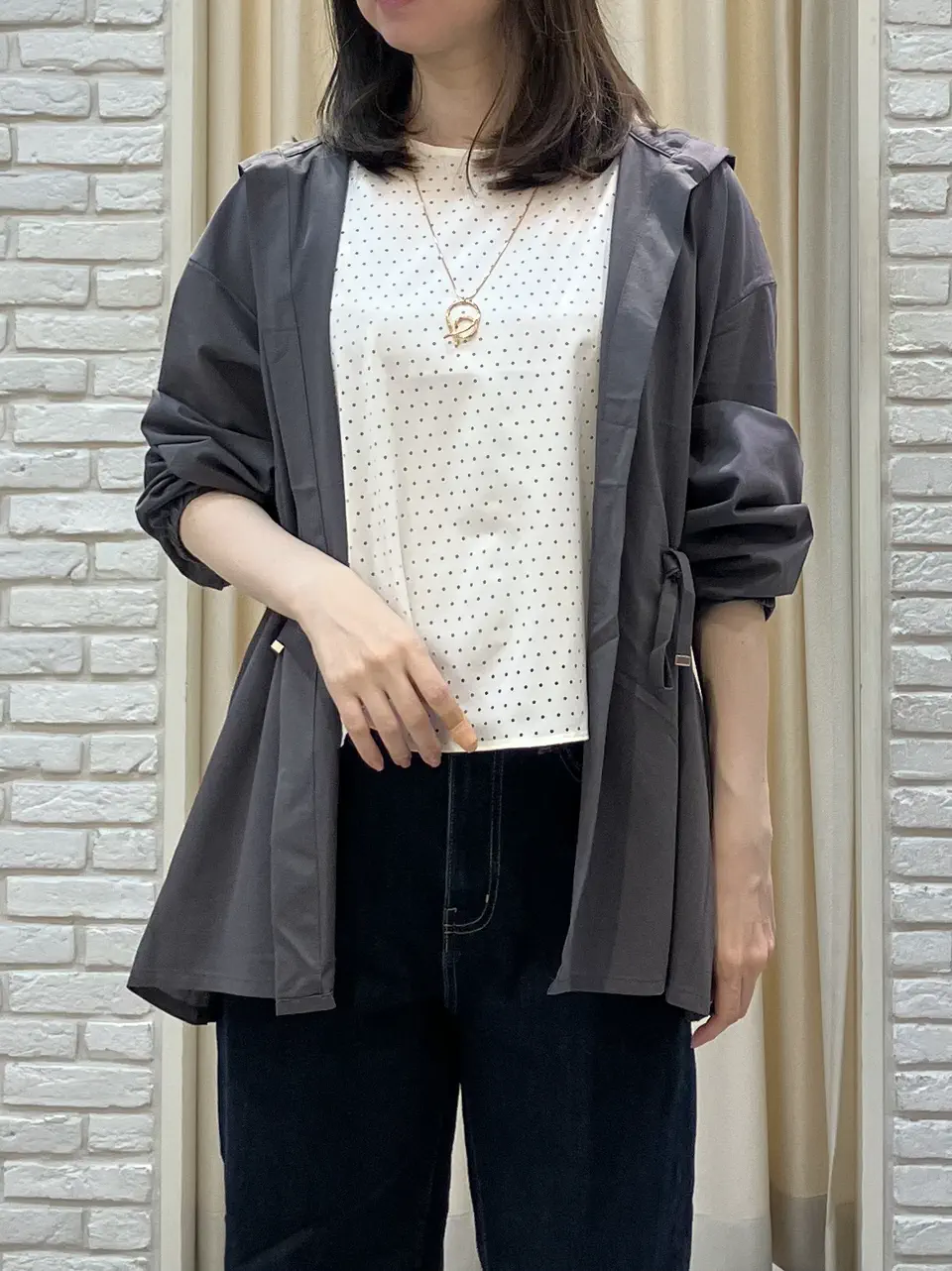 ONWARD CROSSET SELECT 檀 コーディネート画像