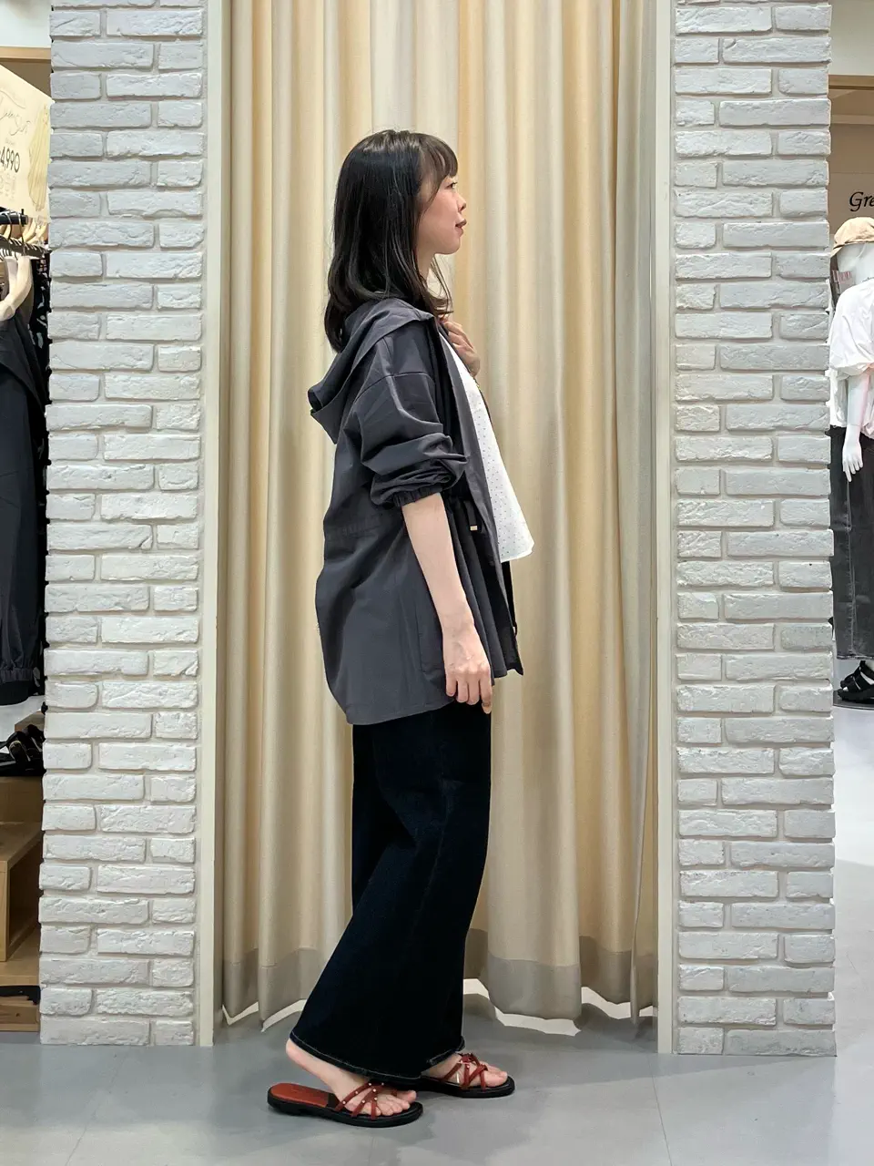 ONWARD CROSSET SELECT 檀 コーディネート画像