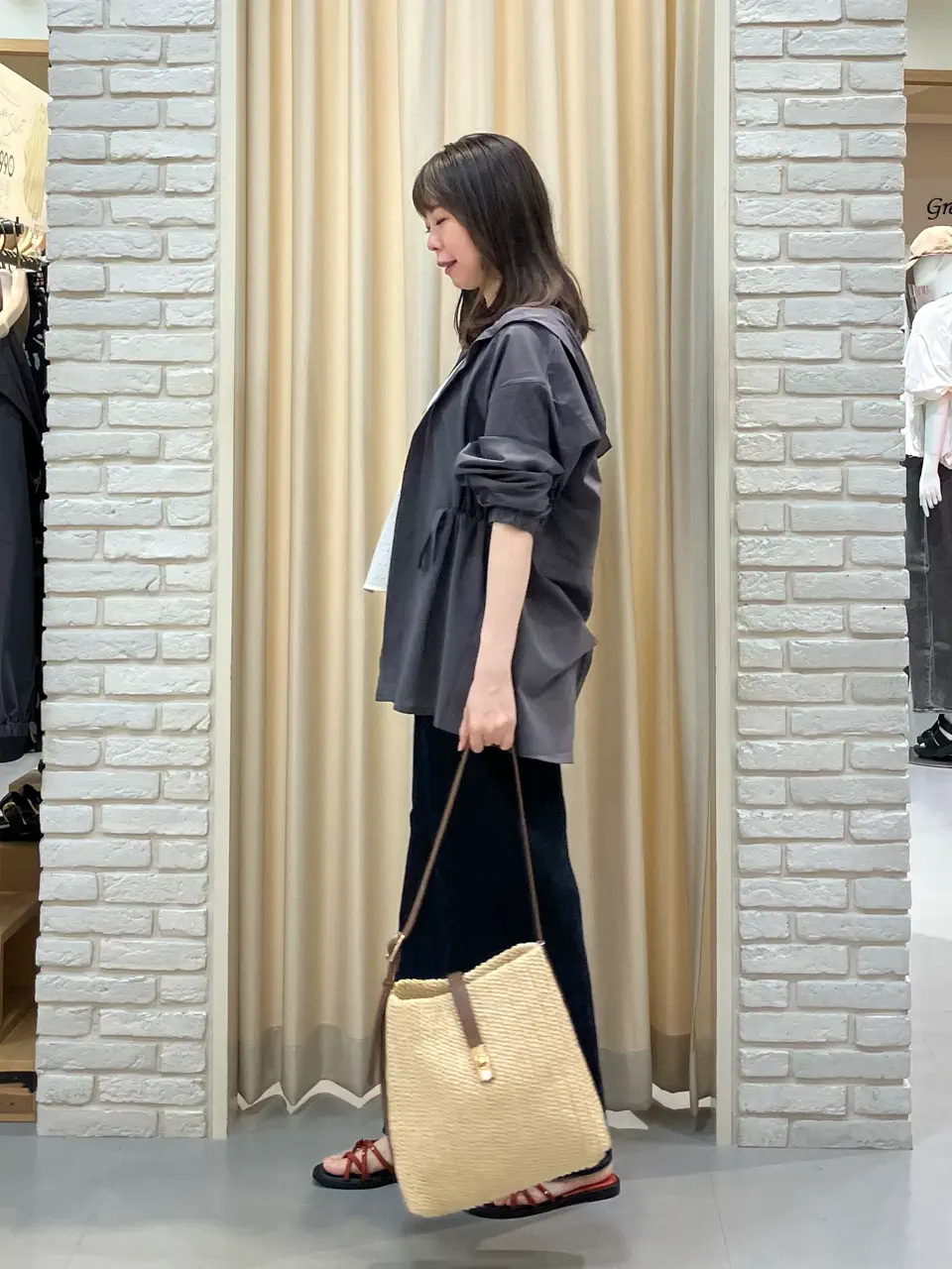 ONWARD CROSSET SELECT 檀 コーディネート画像