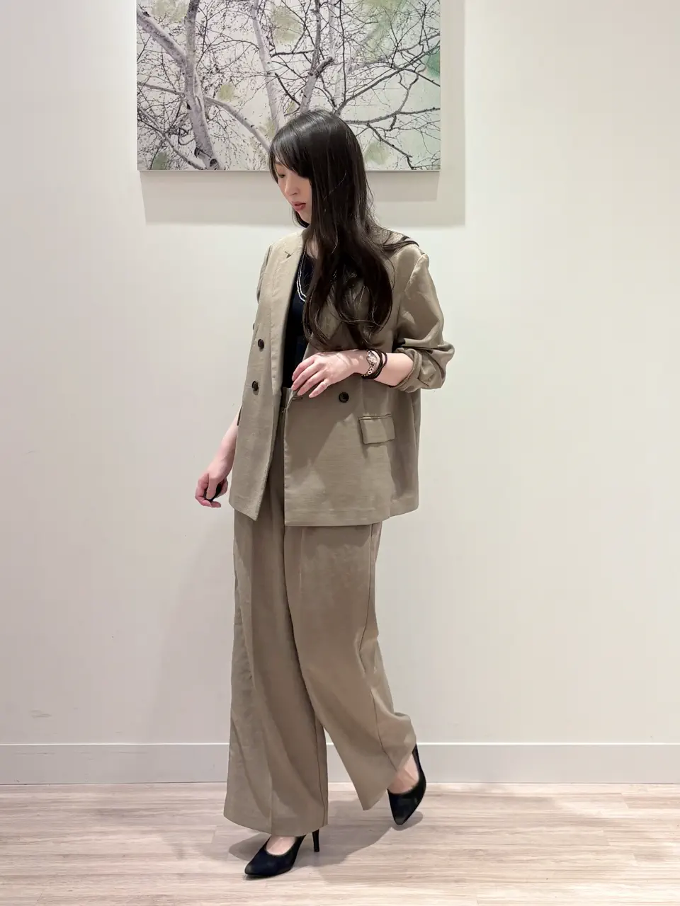 ONWARD CROSSET SELECT 岡 コーディネート画像