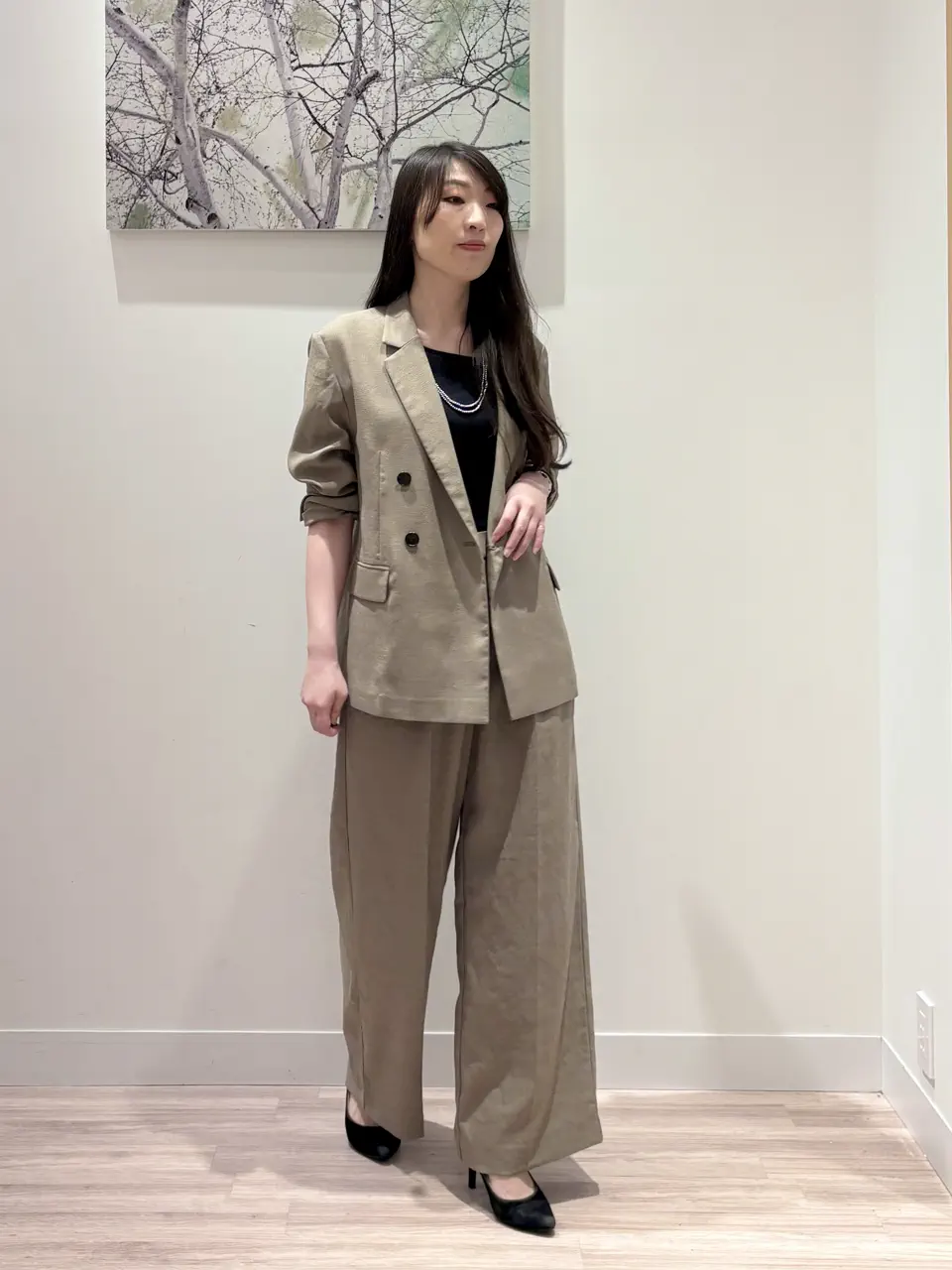 ONWARD CROSSET SELECT 岡 コーディネート画像