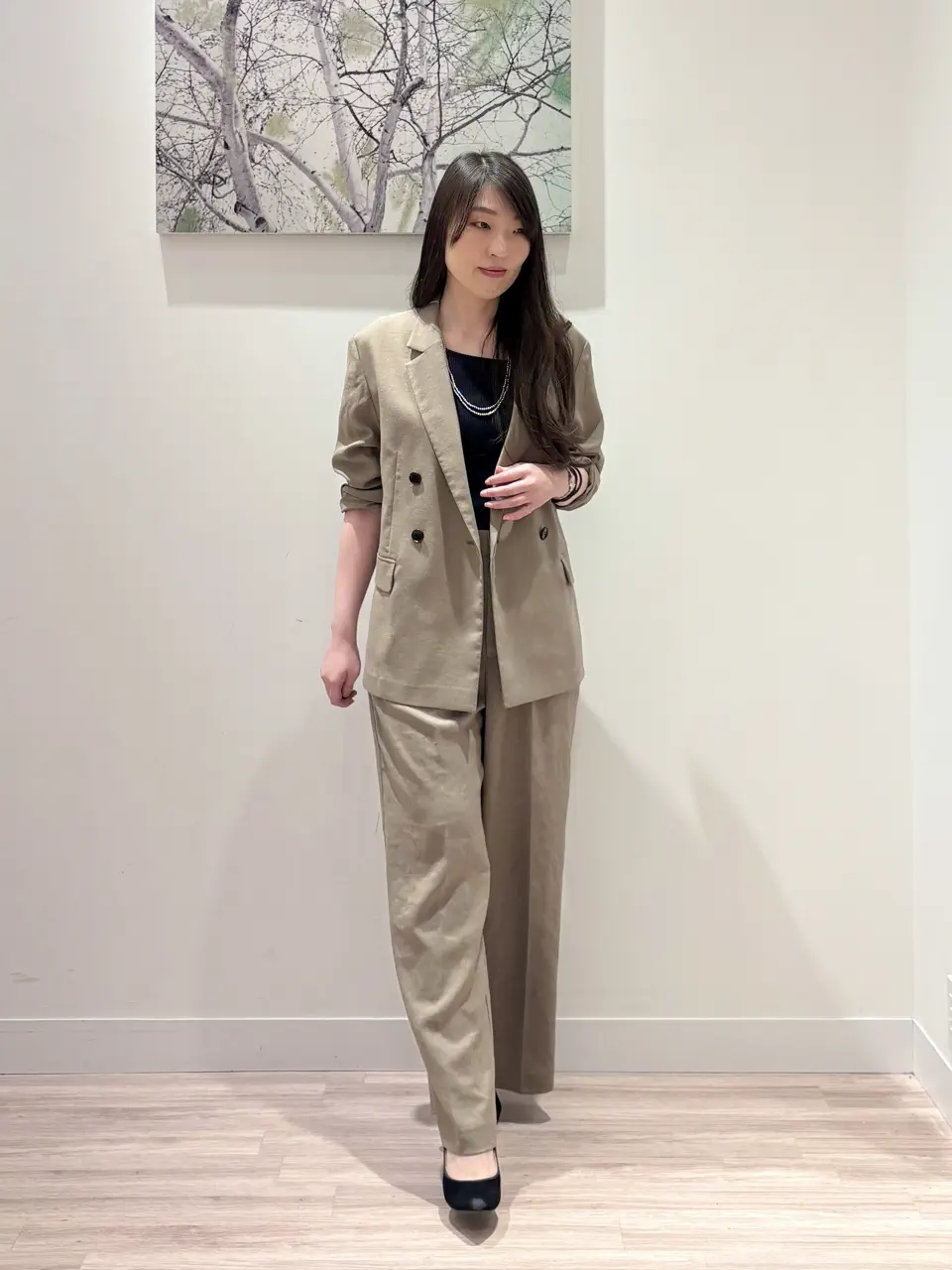 ONWARD CROSSET SELECT 岡 コーディネート画像