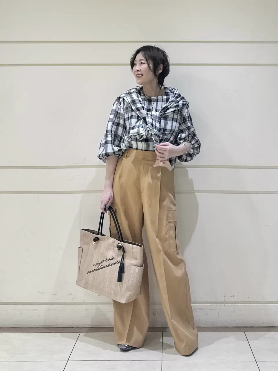 ONWARD CROSSET SELECT maruri コーディネート画像