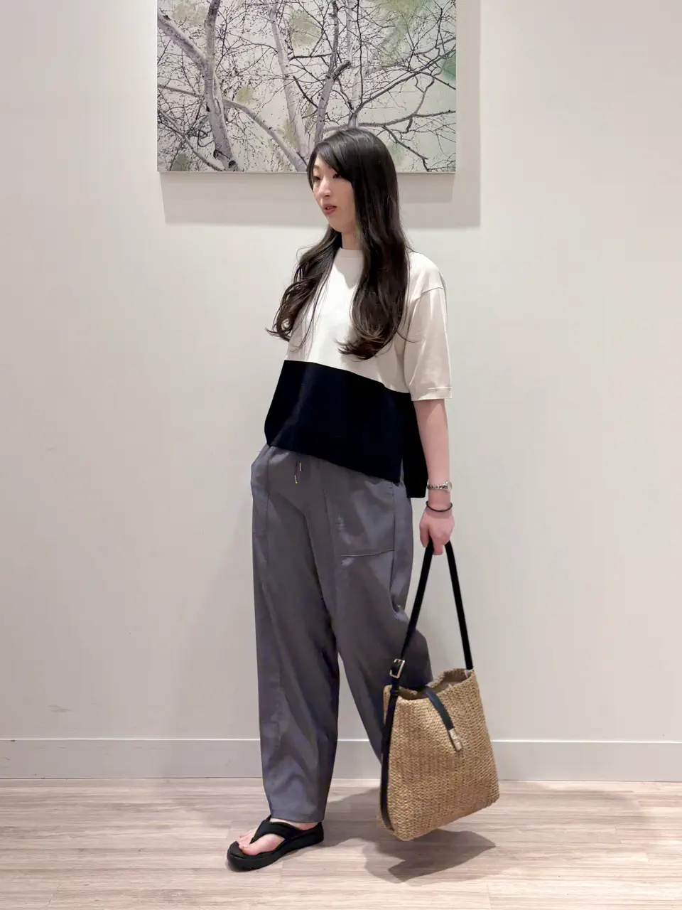 ONWARD CROSSET SELECT 岡 コーディネート画像