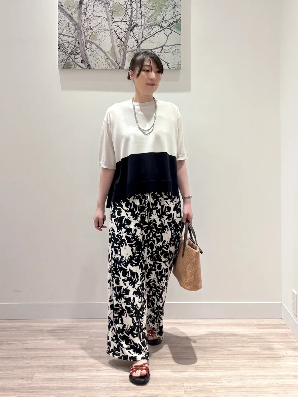 ONWARD CROSSET SELECT 岡 コーディネート画像