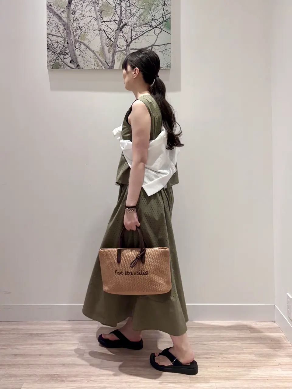 ONWARD CROSSET SELECT 岡 コーディネート画像