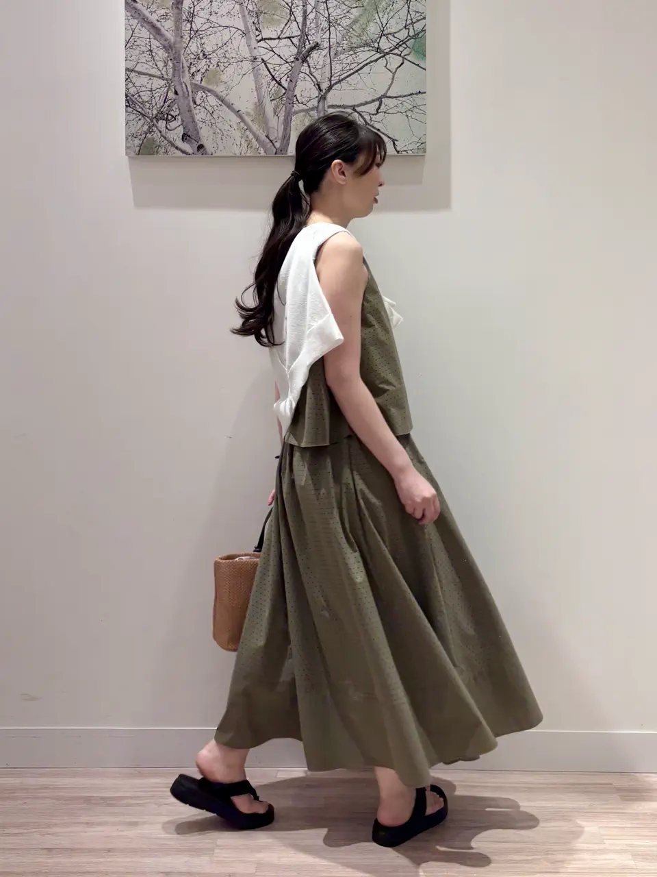 ONWARD CROSSET SELECT 岡 コーディネート画像
