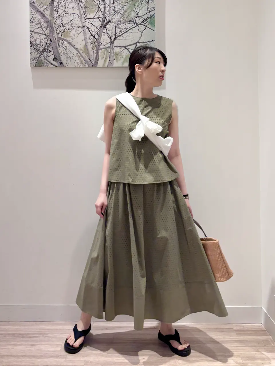 ONWARD CROSSET SELECT 岡 コーディネート画像